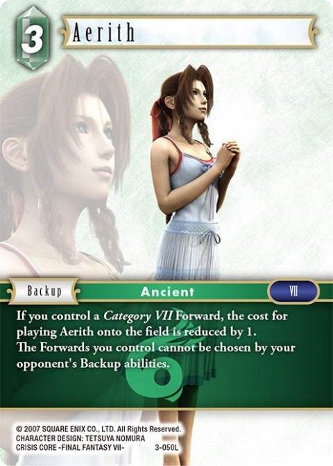 Image for Aerith (3-050L) (Opus III) (OP3) - Final Fantasy TCG