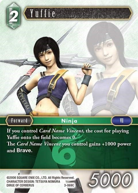 Image for Yuffie (3-069C) (Opus III) (OP3) - Final Fantasy TCG
