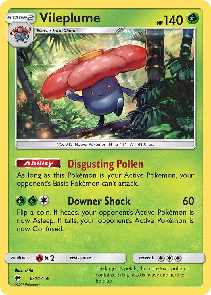 Vileplume (6/147) (SM - Burning Shadows)
