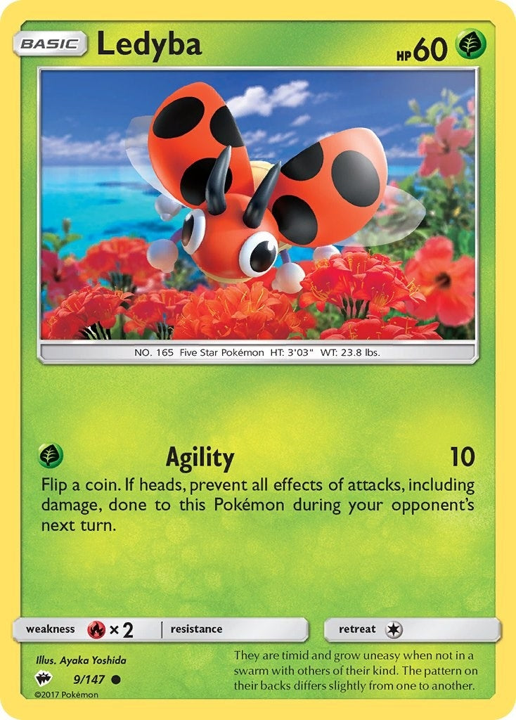 Ledyba (9/147) (SM - Burning Shadows)