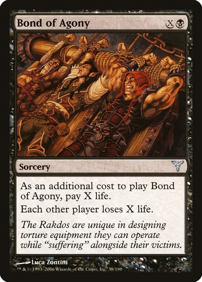Image for Bond of Agony (38) (Dissension) (DIS) - Magic: The Gathering