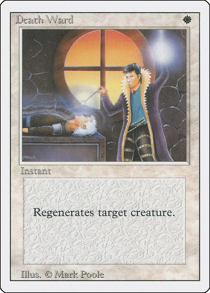 Image for Death Ward (Revised Edition) (3ED) - Magic: The Gathering