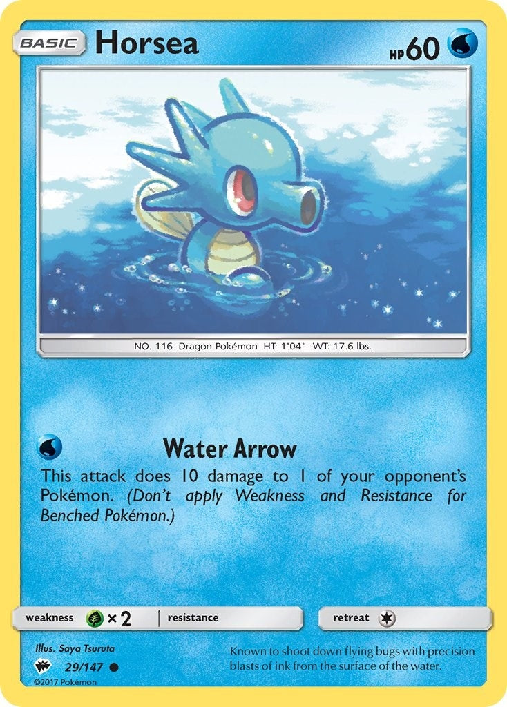 Horsea (29/147) (SM - Burning Shadows)