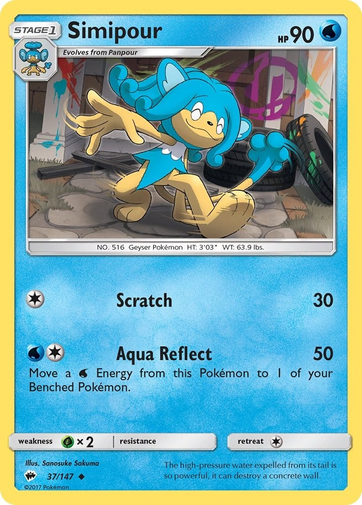 Simipour (37/147) (SM - Burning Shadows)