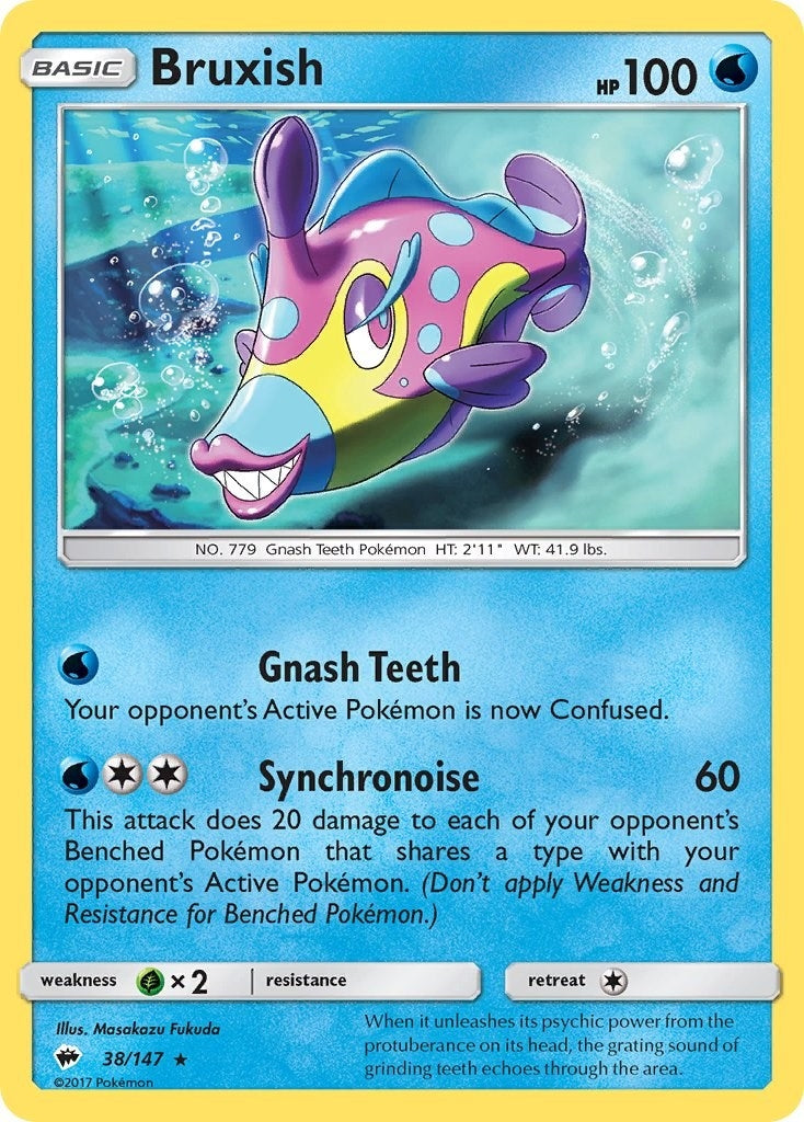 Bruxish (38/147) (SM - Burning Shadows)