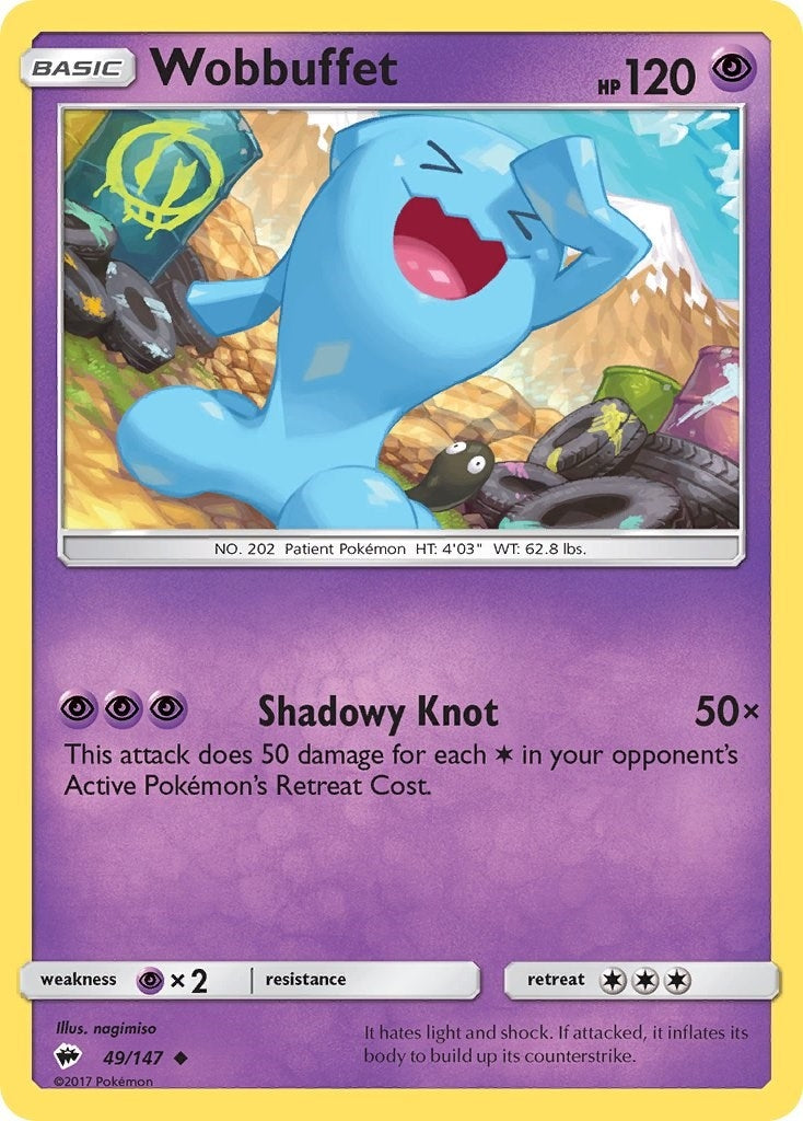Wobbuffet (49/147) (SM - Burning Shadows)