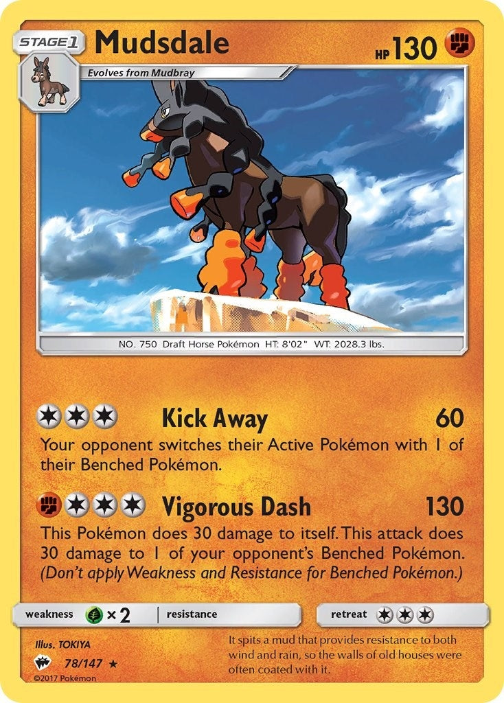 Mudsdale (78/147) (SM - Burning Shadows)