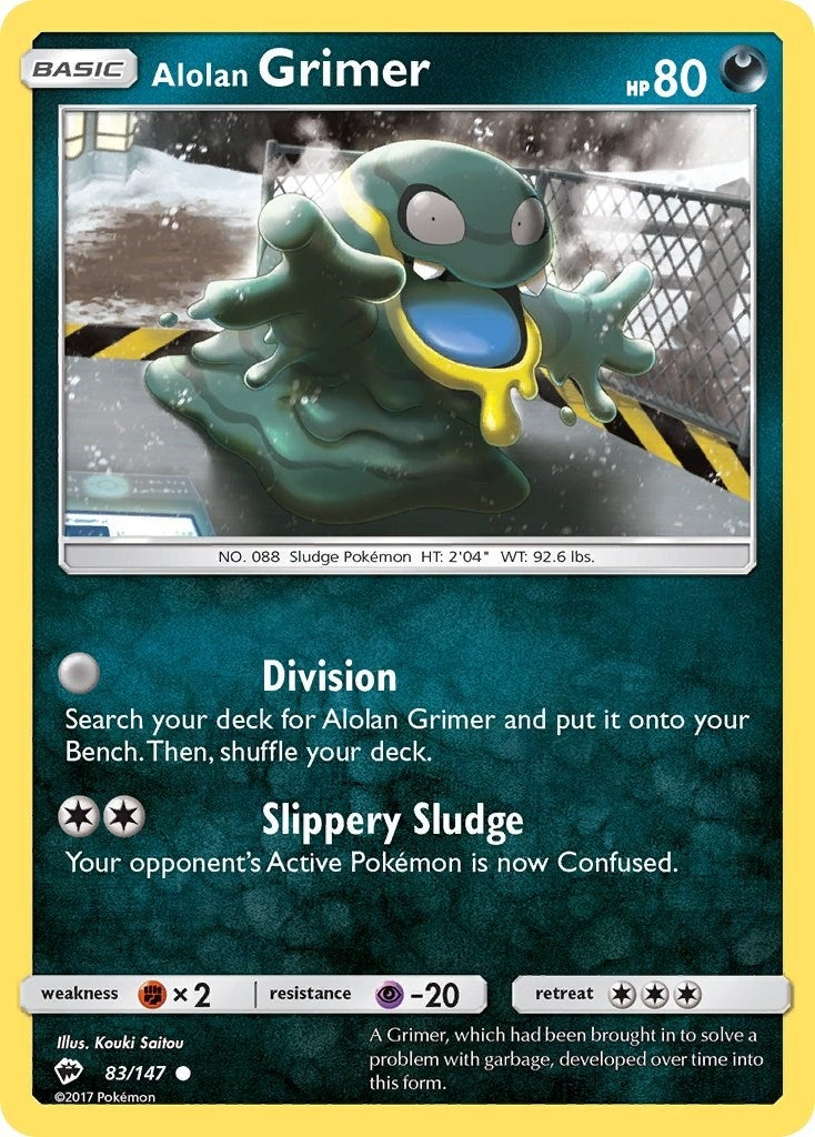 Alolan Grimer (83/147) (SM - Burning Shadows)