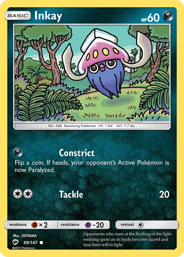 Inkay (89/147) (SM - Burning Shadows)