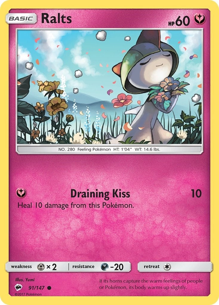 Ralts (91/147) (SM - Burning Shadows)