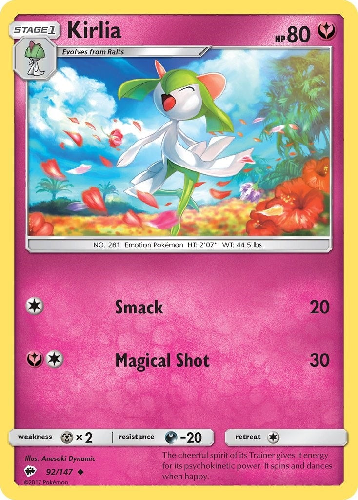 Kirlia (92/147) (SM - Burning Shadows)