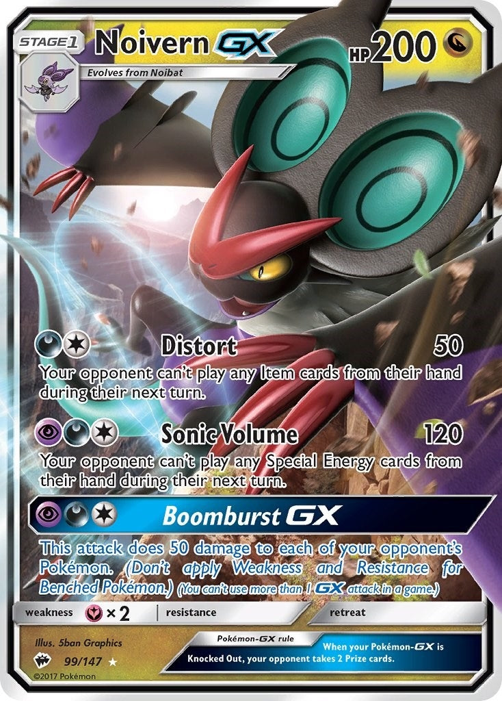 Noivern GX (99/147) (SM - Burning Shadows)