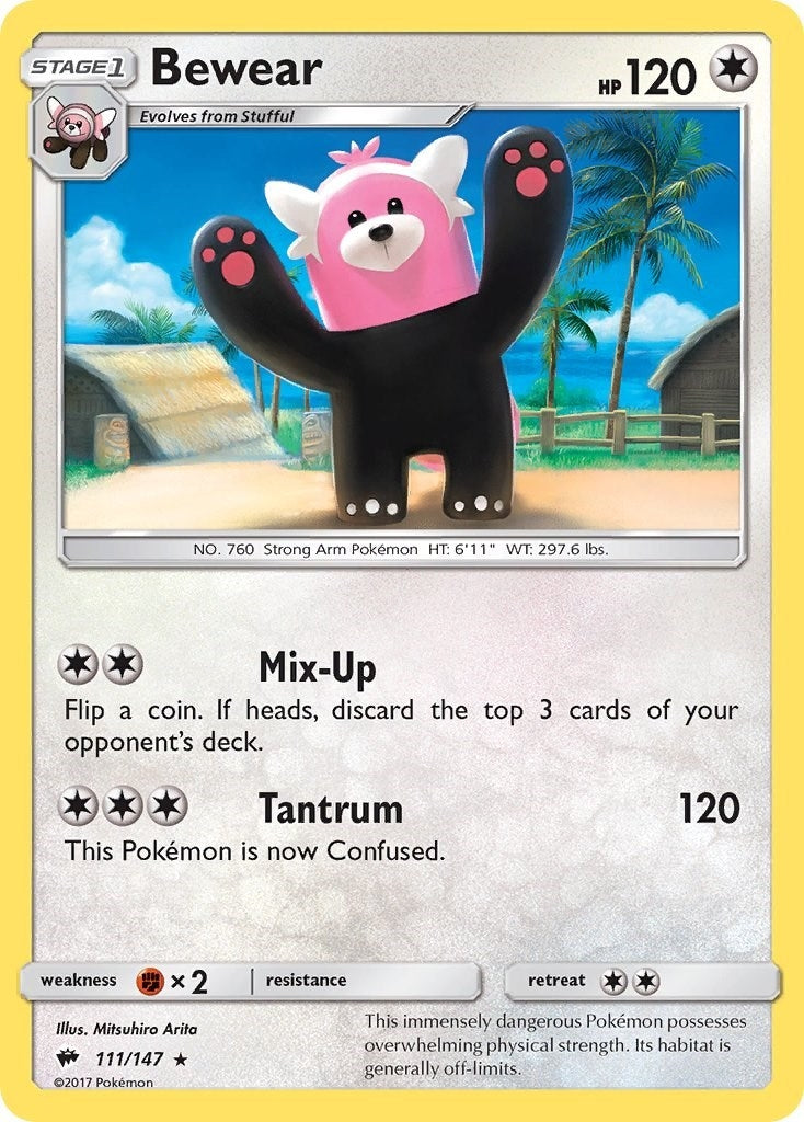 Bewear (111/147) (SM - Burning Shadows)
