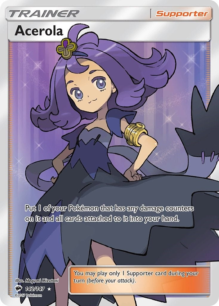 Acerola (Full Art) (142/147) (SM - Burning Shadows)