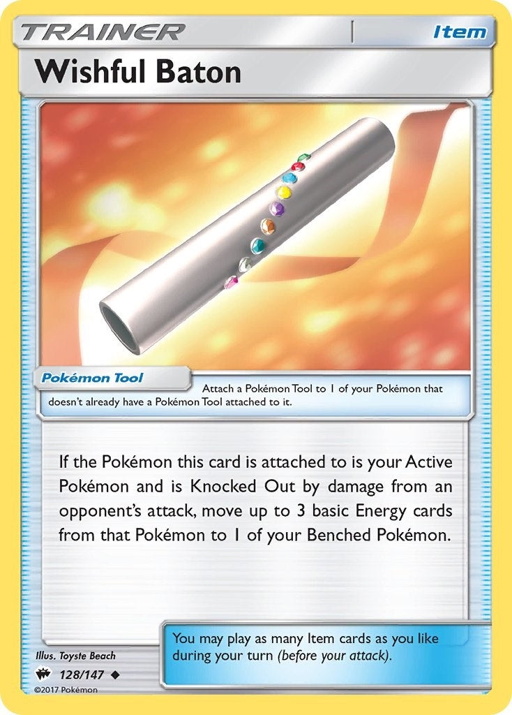 Wishful Baton (128/147) (SM - Burning Shadows)