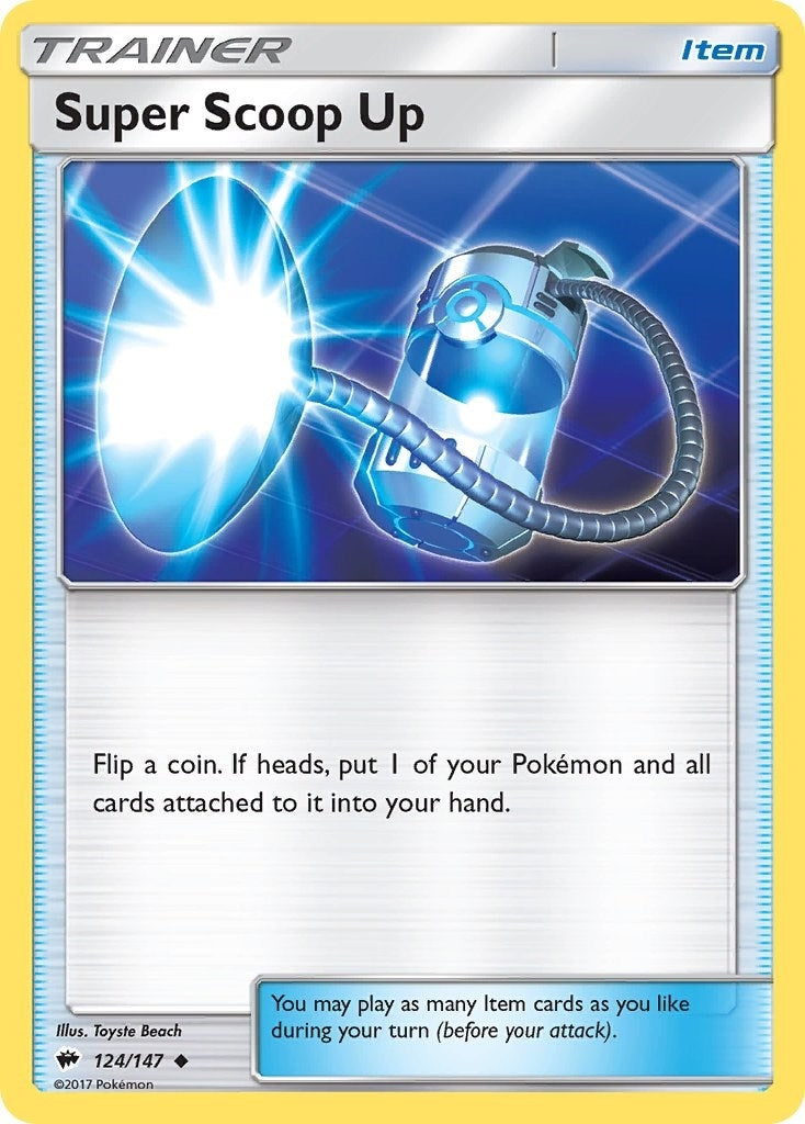 Super Scoop Up (124/147) (SM - Burning Shadows)