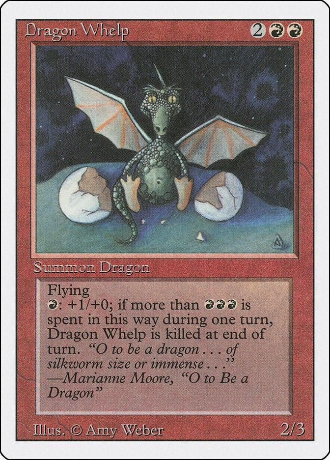 Image for Dragon Whelp (Revised Edition) (3ED) - Magic: The Gathering