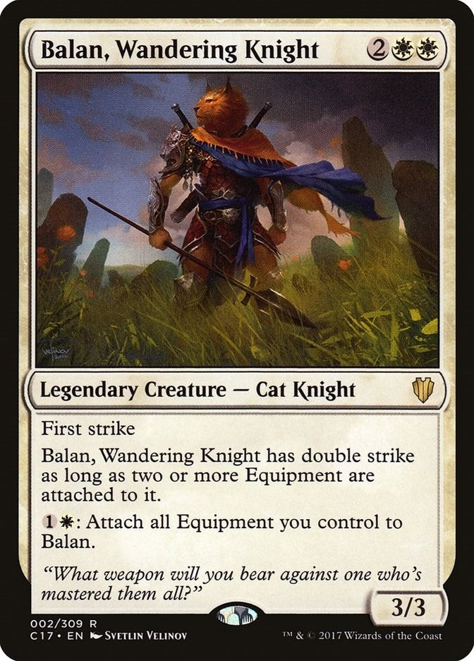 Image for Balan, Wandering Knight (2) (Commander 2017) (C17) - Magic: The Gathering