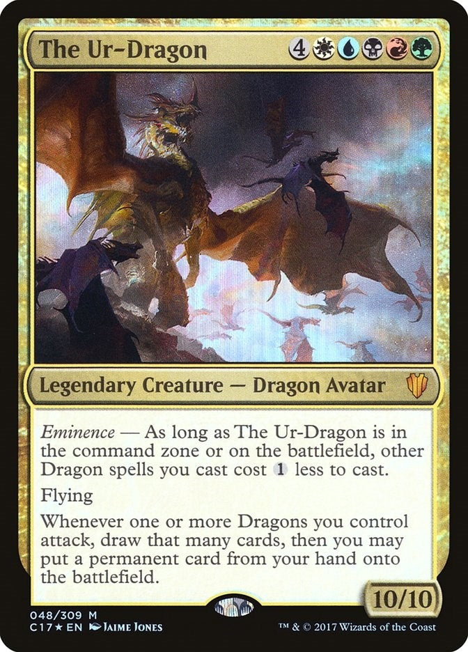 Image for The Ur-Dragon (48) (Commander 2017) (C17) - Magic: The Gathering