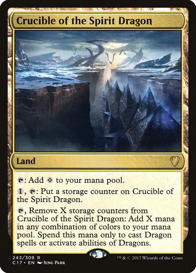 Image for Crucible of the Spirit Dragon (243) (Commander 2017) (C17) - Magic: The Gathering