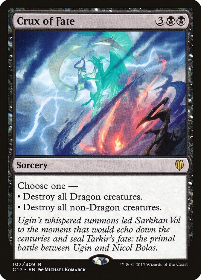Image for Crux of Fate (107) (Commander 2017) (C17) - Magic: The Gathering