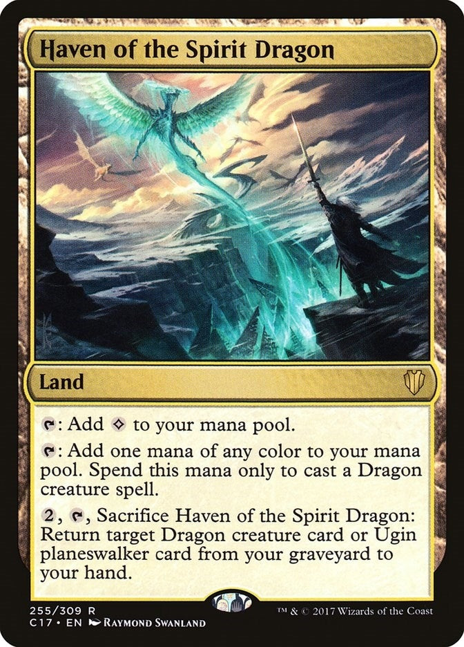 Image for Haven of the Spirit Dragon (255) (Commander 2017) (C17) - Magic: The Gathering