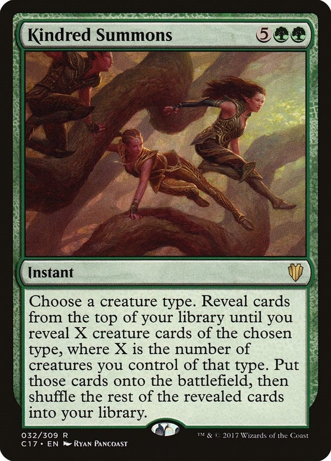 Image for Kindred Summons (32) (Commander 2017) (C17) - Magic: The Gathering