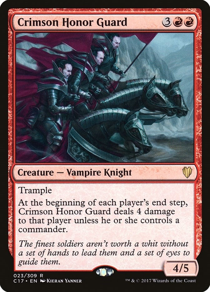 Image for Crimson Honor Guard (23) (Commander 2017) (C17) - Magic: The Gathering