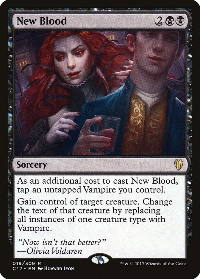 Image for New Blood (19) (Commander 2017) (C17) - Magic: The Gathering