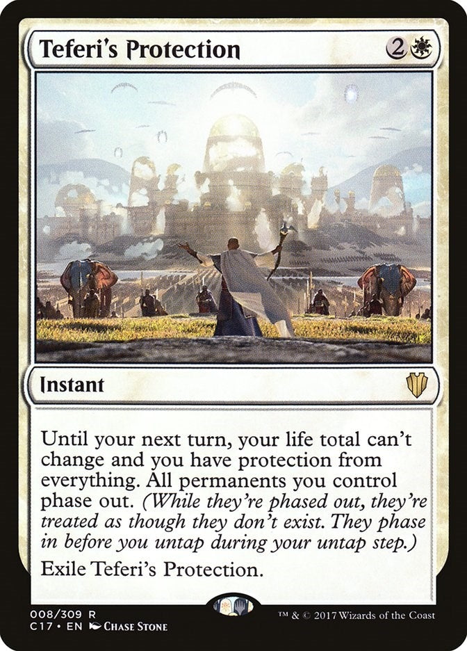 Image for Teferi's Protection (8) (Commander 2017) (C17) - Magic: The Gathering