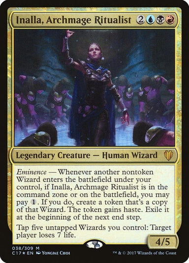 Image for Inalla, Archmage Ritualist (38) (C17) - Magic: The Gathering