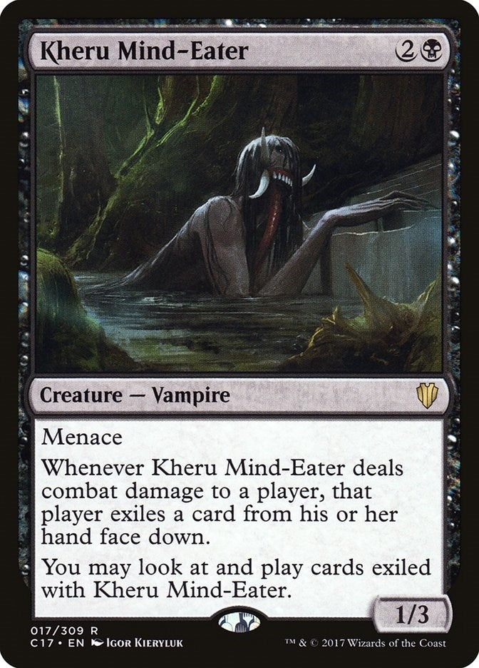 Image for Kheru Mind-Eater (17) (Commander 2017) (C17) - Magic: The Gathering