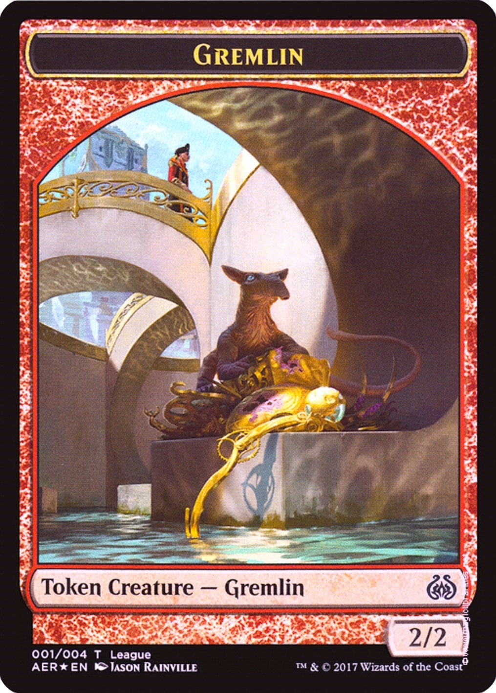 Image for Gremlin // Energy Reserve Double-Sided Token (1) (League Promos) (LEP) - Magic: The Gathering
