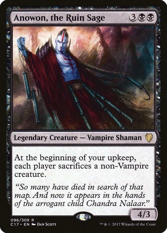 Image for Anowon, the Ruin Sage (96) (Commander 2017) (C17) - Magic: The Gathering