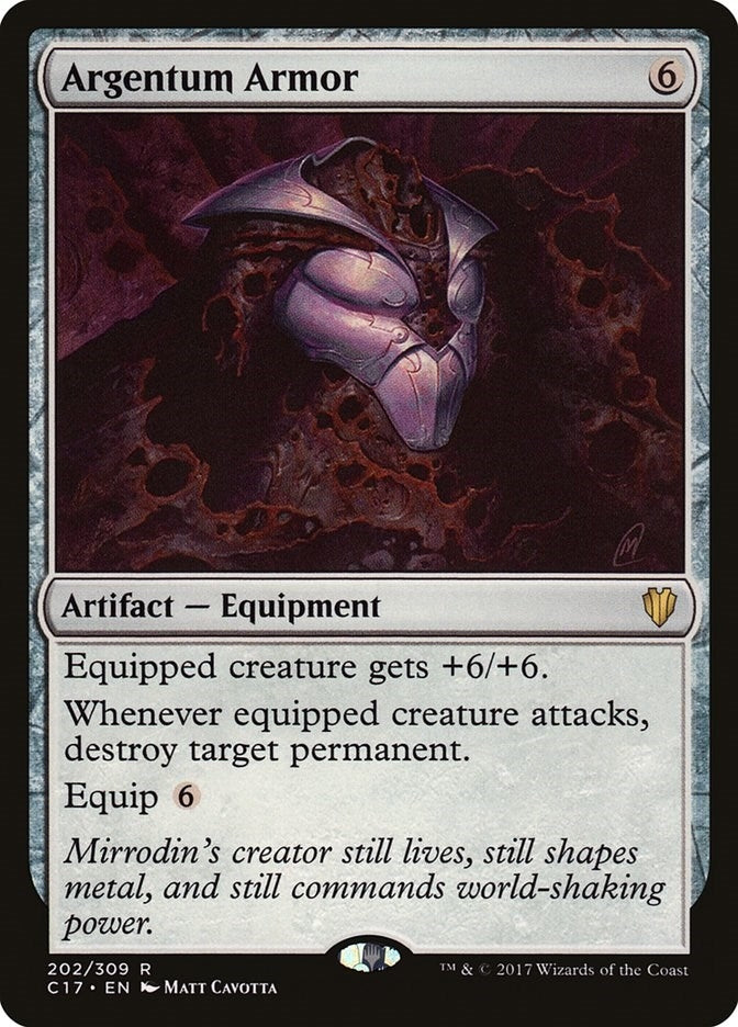 Image for Argentum Armor (202) (Commander 2017) (C17) - Magic: The Gathering