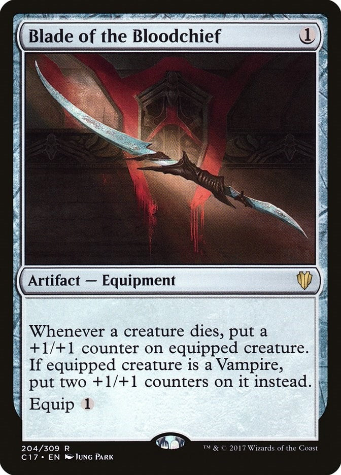 Image for Blade of the Bloodchief (204) (Commander 2017) (C17) - Magic: The Gathering