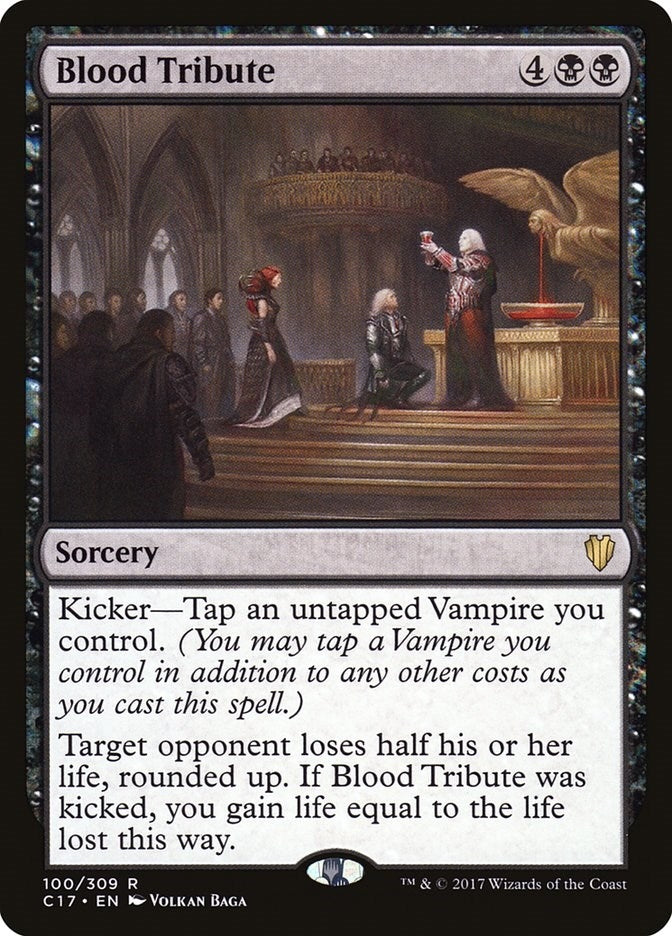 Image for Blood Tribute (100) (Commander 2017) (C17) - Magic: The Gathering