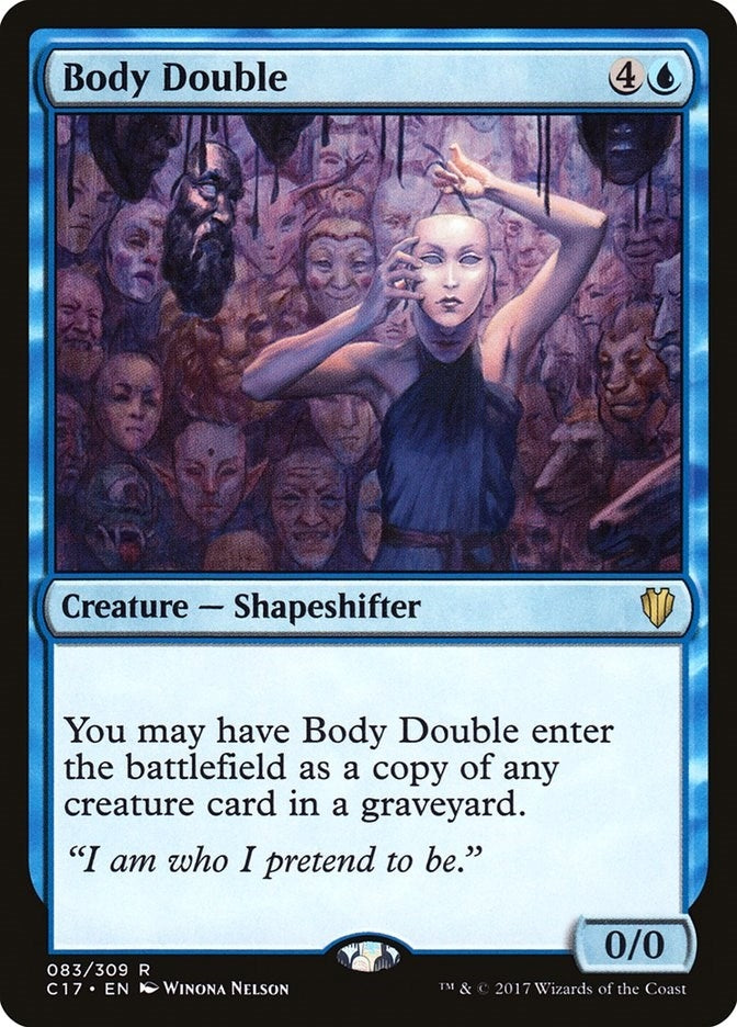 Image for Body Double (83) (Commander 2017) (C17) - Magic: The Gathering