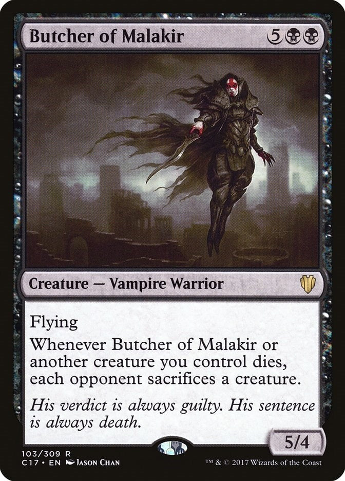 Image for Butcher of Malakir (103) (Commander 2017) (C17) - Magic: The Gathering