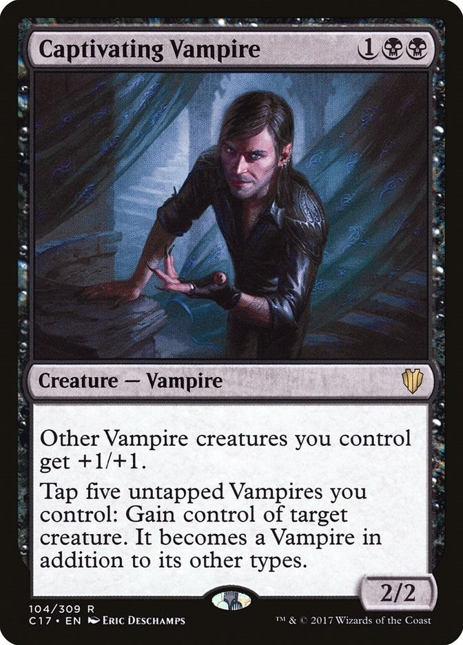 Image for Captivating Vampire (104) (Commander 2017) (C17) - Magic: The Gathering