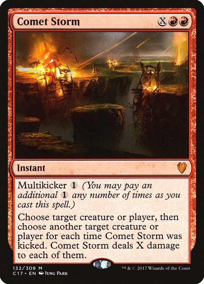 Image for Comet Storm (132) (Commander 2017) (C17) - Magic: The Gathering
