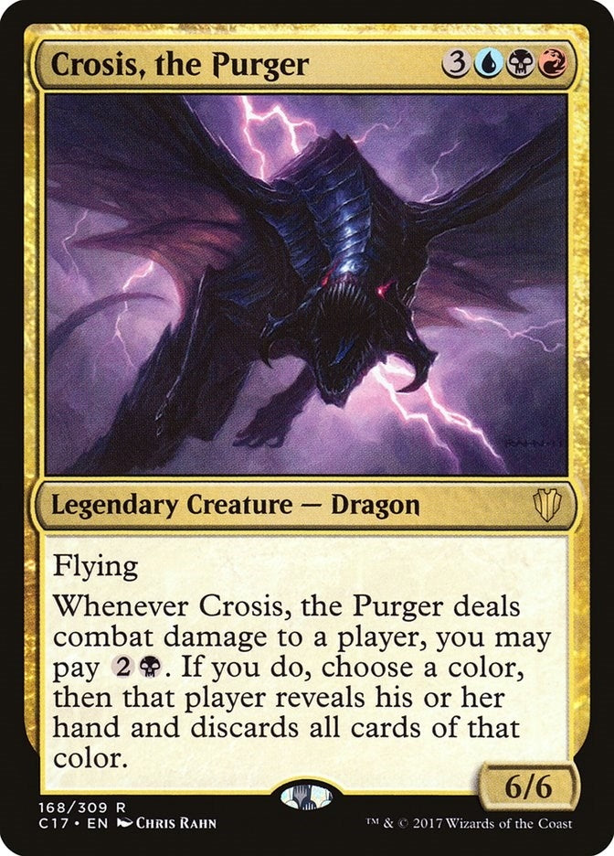 Image for Crosis, the Purger (168) (Commander 2017) (C17) - Magic: The Gathering
