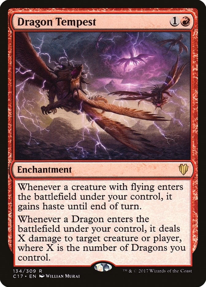 Image for Dragon Tempest (134) (Commander 2017) (C17) - Magic: The Gathering