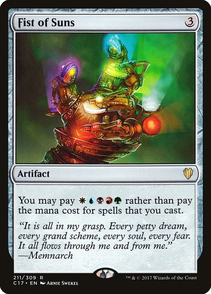 Image for Fist of Suns (211) (Commander 2017) (C17) - Magic: The Gathering
