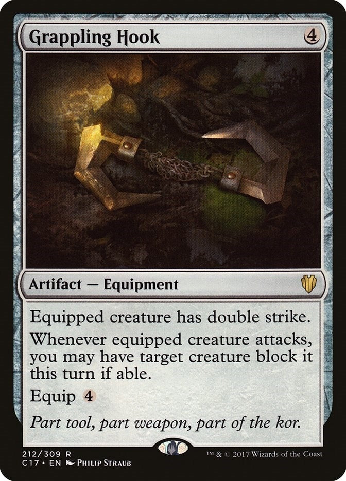 Image for Grappling Hook (212) (Commander 2017) (C17) - Magic: The Gathering
