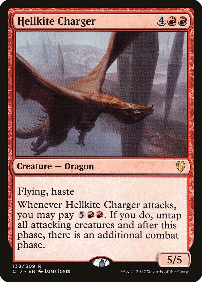 Image for Hellkite Charger (138) (Commander 2017) (C17) - Magic: The Gathering