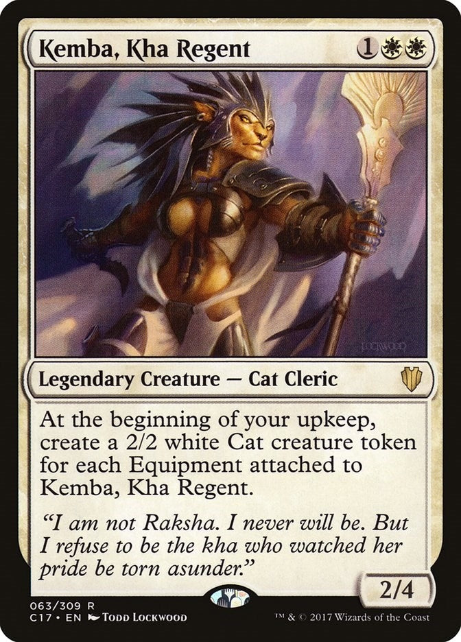 Image for Kemba, Kha Regent (63) (Commander 2017) (C17) - Magic: The Gathering