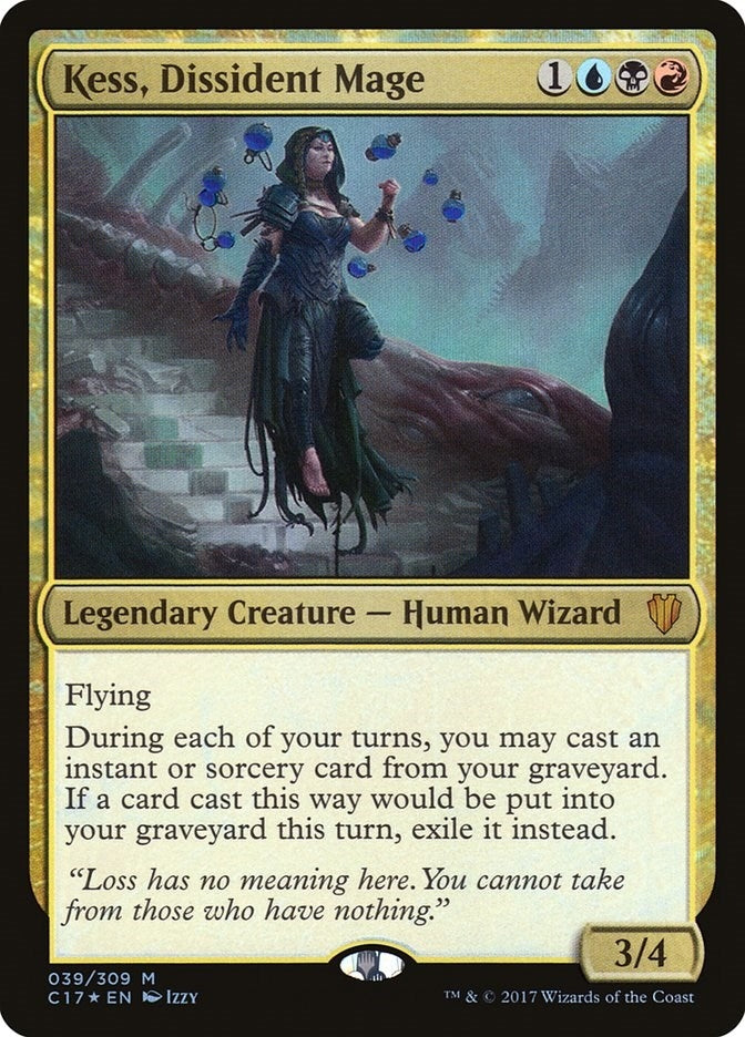 Image for Kess, Dissident Mage (39) (C17) - Magic: The Gathering