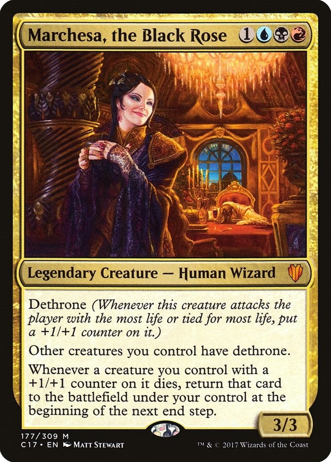 Image for Marchesa, the Black Rose (177) (Commander 2017) (C17) - Magic: The Gathering