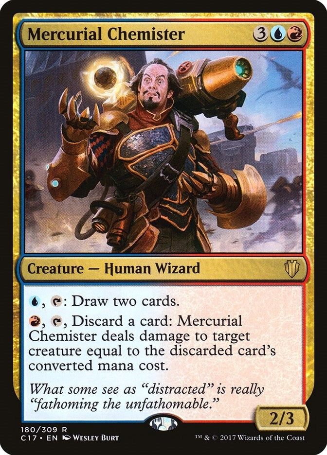 Image for Mercurial Chemister (180) (Commander 2017) (C17) - Magic: The Gathering